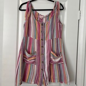 Showpo In the System Dress in Multi Stripe
